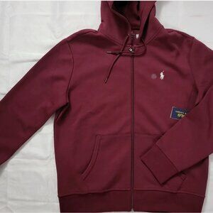 Men’s Ralph Lauren Polo Red Full-Zip Sweatshirt *NWT